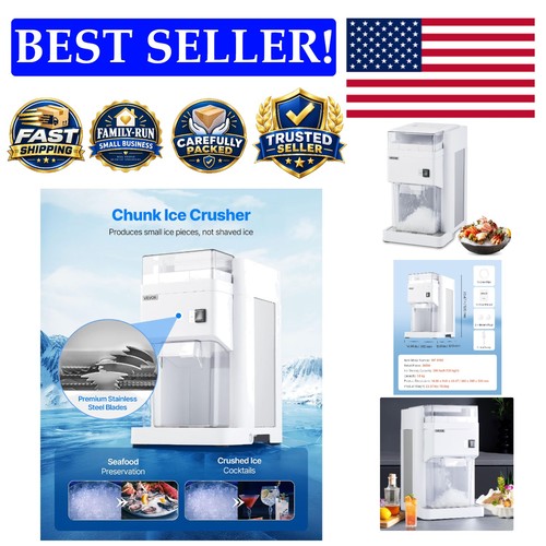 Electric ice crusher with - ice,