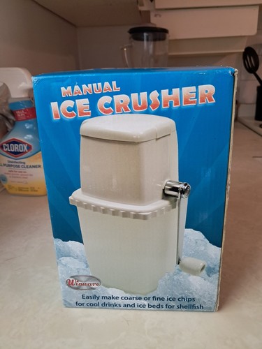 Manual ice crusher winco icp - crusher, icp-9