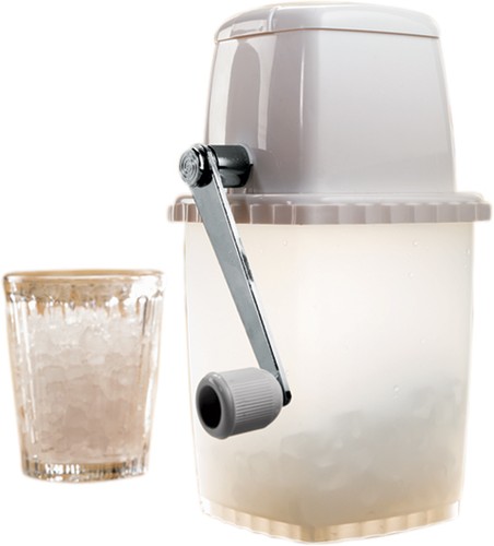 Portable ice crusher - crusher,, white