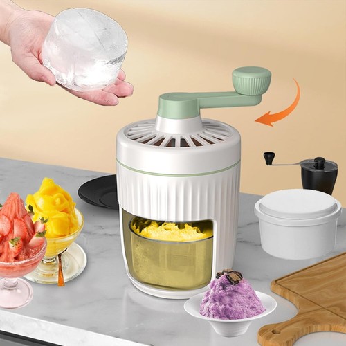 Portable manual rotary ice - manual,