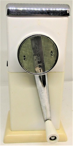 Vintage ice matic hand crank - vintage, ice-o-matic